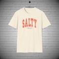 thumbnail image 1 of Salty Beach t-shirt, Beach Lover Tee, Coastal Shirt, Beach Ocean Lover Gift, 1 of 1