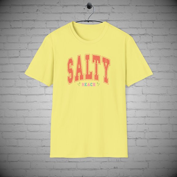Salty Beach t-shirt, Beach Lover Tee, Coastal Shirt, Beach Ocean Lover Gift