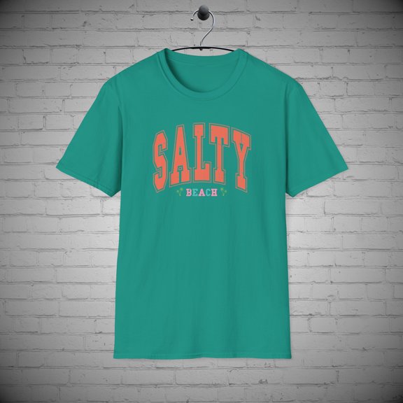 Salty Beach t-shirt, Beach Lover Tee, Coastal Shirt, Beach Ocean Lover Gift