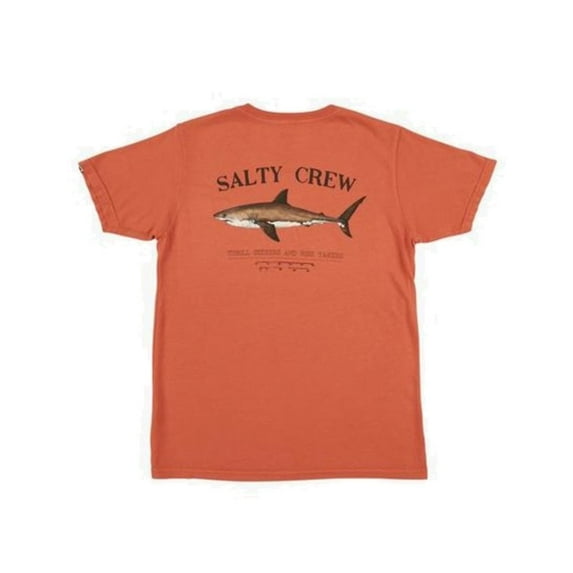 Salty Crew Women's Bruce Boyfriend Relaxed Fit Premium Tee T-Shirt (X-Small, Sunset)