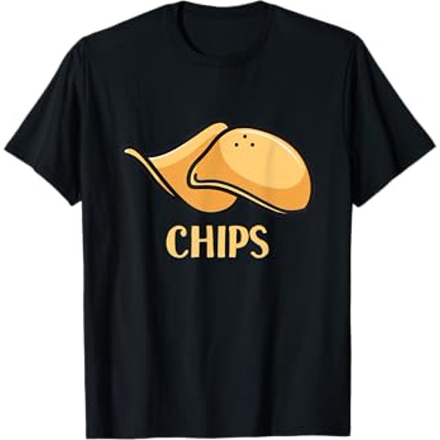 Salty Crispy And Delicious Finger Food Potato Chips TShirt