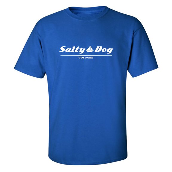 Salty Dog Cologne Adult Short Sleeve T-shirt