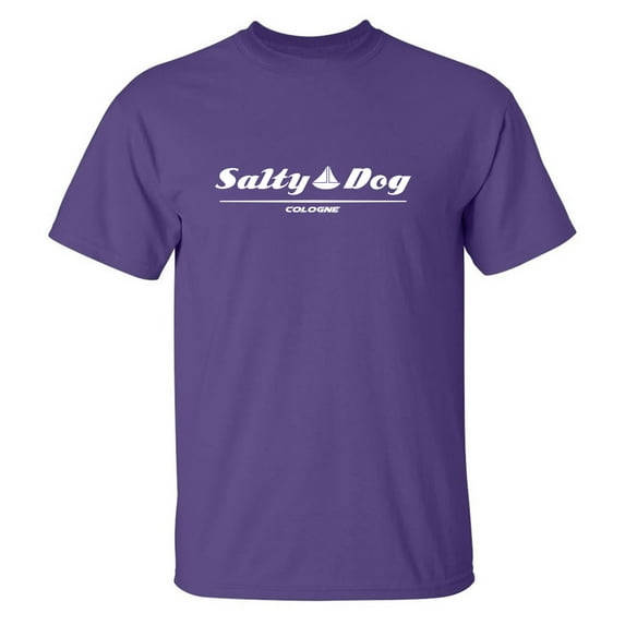 Salty Dog Cologne Adult Short Sleeve T-shirt