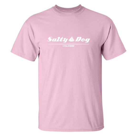 Salty Dog Cologne Adult Short Sleeve T-shirt