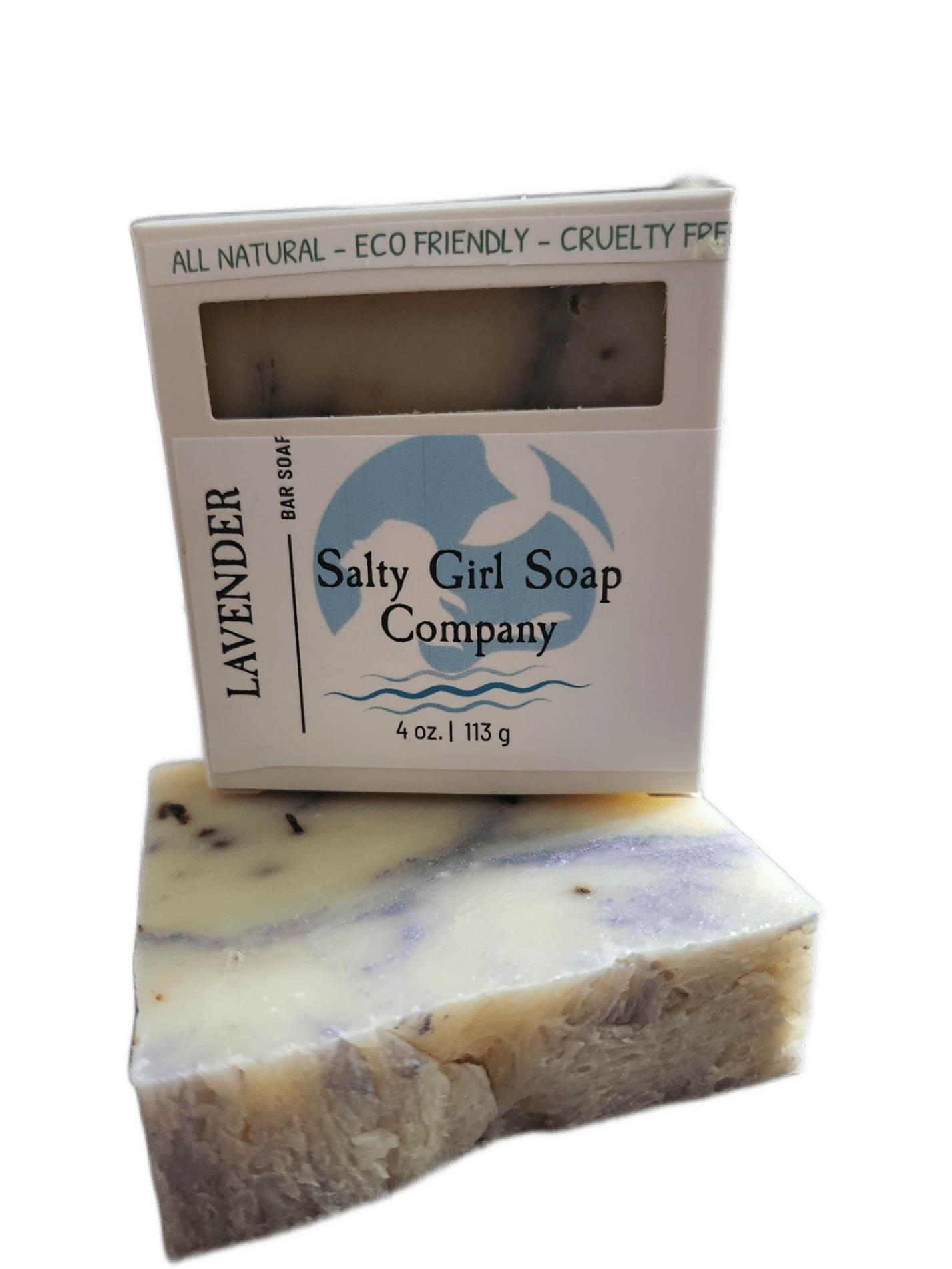 Salty Girl Soap Co , Lavender Soap Bar, Natural Skincare