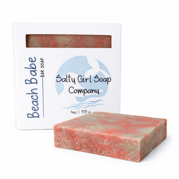 Salty Girl Soap Co. Natural Handmade Soap Bar - Beach Babe