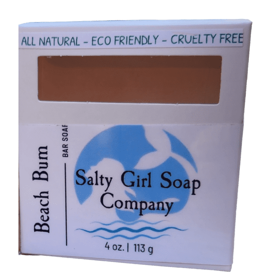 Salty Girl Soap Co,  Soap Bar, Mens Soap Beach Bum Natural Skincare