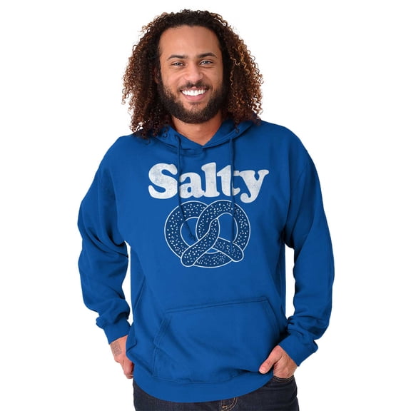 Salty Gourmet Pretzel Hungry Attitude Hoodie Sweatshirt Women Men Brisco Brands X