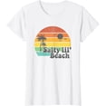 thumbnail image 1 of Salty Lil Beach Retro Vacation Funny Summer Quote Women Gift T-Shirt, 1 of 3