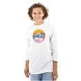 thumbnail image 1 of Salty Retro 80s 90s Sunset Beach Vibe Women Plus Size Long Sleeve Graphic Tee Brisco Brands 2X, 1 of 5