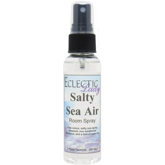 Salty Sea Air Room Spray by Eclectic Lady, 8 Ounces, Fragrant Aromatic Room Mist For Home, Room, Office