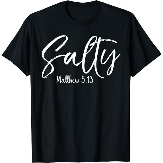 Salty Shirt Matthew 5:13 Vintage Christian Tee