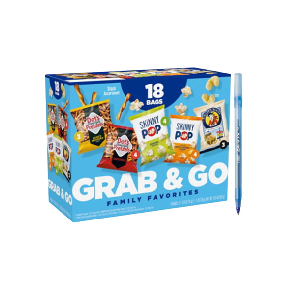 Salty Snacks Grab & Go Family Favorites Snack Assortment • 18 ct
