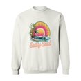 thumbnail image 1 of Salty Soul Summer Vibes Beach Vacation Ocean Quote Graphic Sweatshirt, for men & women, up to size 5XL, 1 of 3