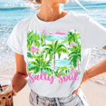 thumbnail image 1 of Salty Soul Summer Vibes Shirt, Preppy Summer Time Shirt, Retro Beach Sublimation Shirt, Girly Shirt, Summer Brushstroke Shirt, Trendy Summer Shirt, 1 of 5