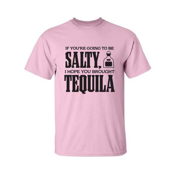 Salty Tequila Adult Short Sleeve T-shirt