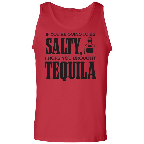 Salty Tequila Adult Tank Top