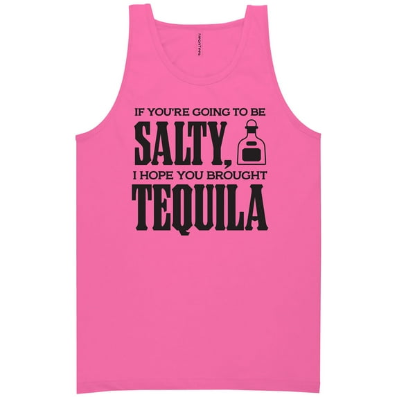 Salty Tequila Neon Tank Top
