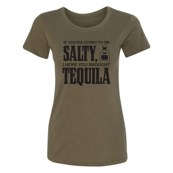 Salty Tequila Womens crewneck tee