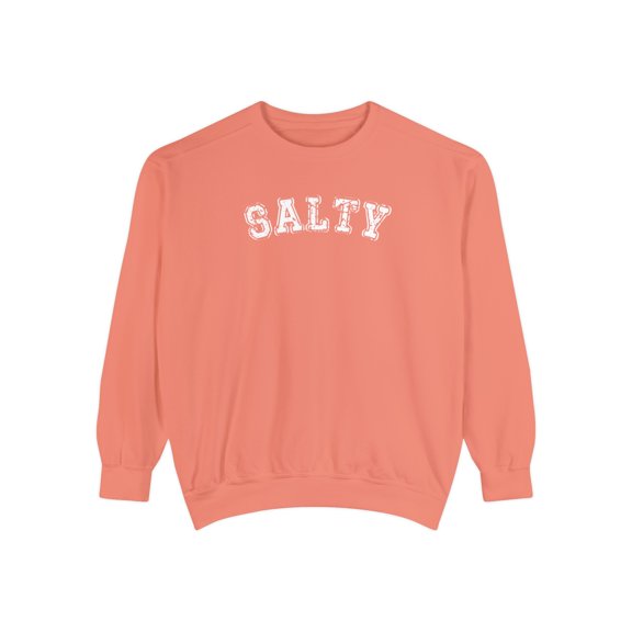 Salty Unisex Garment-Dyed Sweatshirt