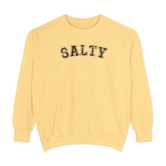 Salty Unisex Garment-Dyed Sweatshirt