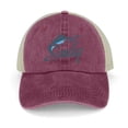 thumbnail image 1 of Salty Wine Red Hat Adjustable Funny Fashion Unisex Baseball Cap for Men Women, 1 of 7
