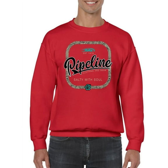 Salty With Soul Banzai Graphic - Men's Sweatshirt