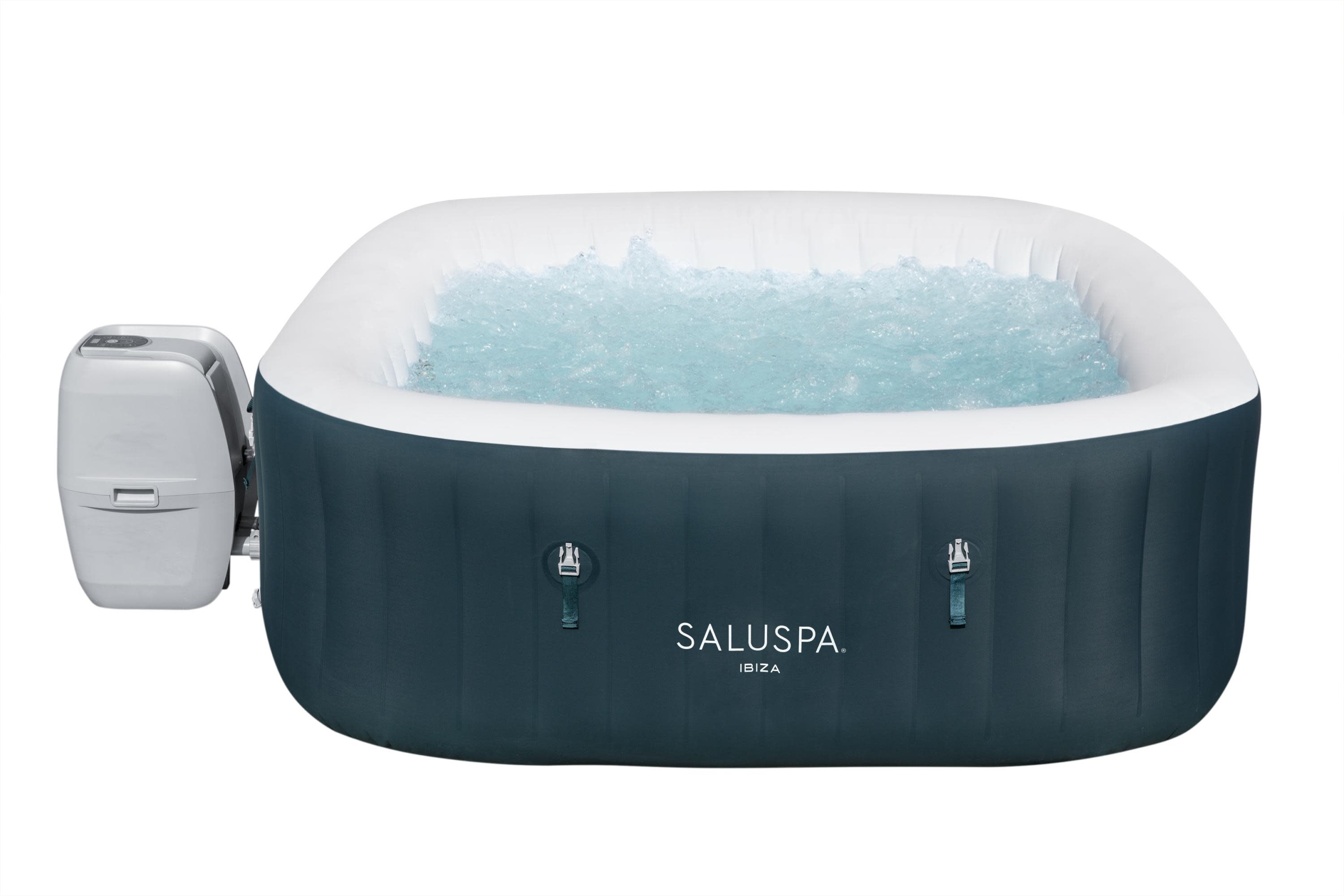 SaluSpa Ibiza AirJet Inflatable Hot Tub Spa 4-6 Person, Maximum Temperature of 104˚F - image 1 of 9