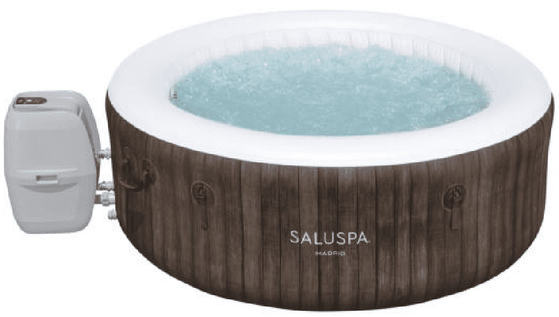 Walmart discount codes: SaluSpa® Madrid Smart AirJet Outdoor Round Inflatable Hot Tub with App Control 2-4 Person with Pump #P09144