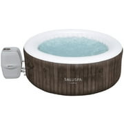 SaluSpa® Madrid Smart AirJet Outdoor Round Inflatable Hot Tub with App Control 2-4 Person with Pump #P09144