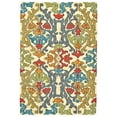 thumbnail image 1 of Saluda Geometric Floral Rug, Moss Green/Blue/Red, 5ft x 8ft Area Rug, 1 of 2