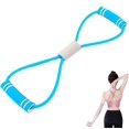 thumbnail image 2 of Saludea Resistance Band With Handles, Chest Expander, Yoga Gym Fitness Pulling Rope Exercise Muscle Training Tubing Exercise Elastic Rope Home Gym 2 of 14