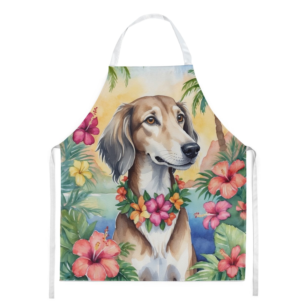 Saluki Luau Apron 27 in x 30 in