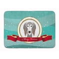 thumbnail image 1 of Saluki Merry Christmas Machine Washable Memory Foam Mat, 1 of 1