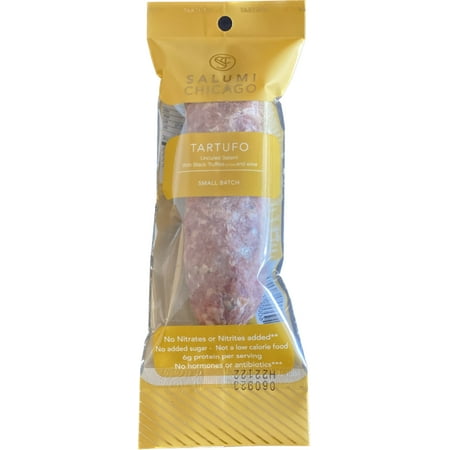 Salumi Chicago Artisan Salami (Tartufo) - Uncured, Gluten Free, Sugar Free, Keto Snack (5.3 oz.)