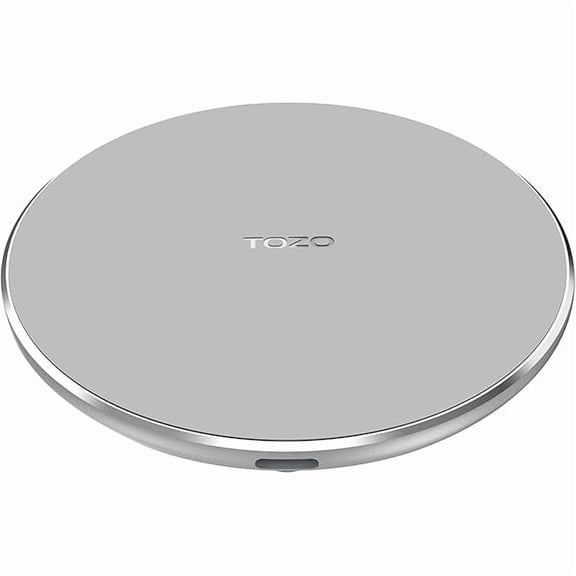 Saluqifa 2025 Upgraded Wireless Charger 15W Max Fast Wireless Charging Pad Compatible with iPhone 16/16 Plus/16 Pro Max /15/14/13/SE/12 Series, Samsung Galaxy S24/S23/S22 Series (No AC Adapter)