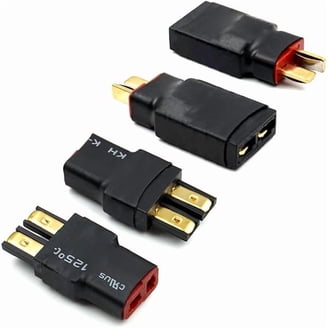 2PCS Adattatore di Connettore Maschio Tamiya a Femmina T-Plug Deans e 2PCS Adattatore di Connettore Femmina Tamiya a Maschio T-Plug Deans 2PCS Adattatore di Connettore Maschio Tamiya a Femmina T-Plug Deans e 2PCS Adattatore di Connettore Femmina Tamiya a Maschio T-Plug Deans