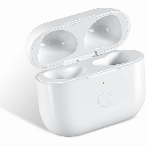 Saluqifa Wireless Charging Case Compatible with AirPod 4, Air Pod 4th Generation Charger Case Replacement with Bluetooth Pairing Sync, White(to USB-C)