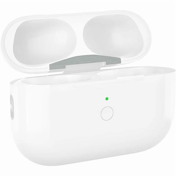 Saluqifa Wireless Charging Case Replacement Compatible with AirPods Pro 1st & 2nd Generation, AirPods Pro 1st & 2nd Charger Case with Bluetooth Pairing Sync Button - No Earbuds