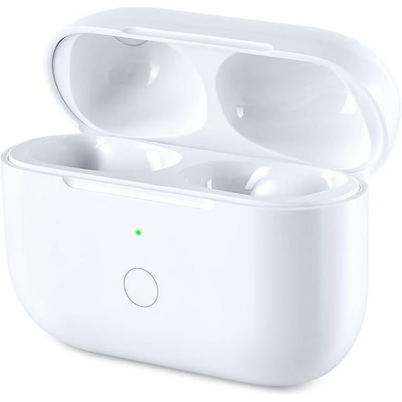 Saluqifa Wireless Charging Case Replacement Compatible with AirPods Pro 1st & 2nd Generation, AirPods Pro 1st & 2nd Charger Case with Bluetooth Pairing Sync Button
