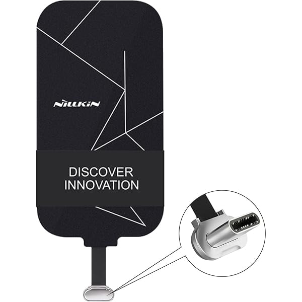 Saluqifa Wireless Charging Receiver and Adapter, Qi Wireless