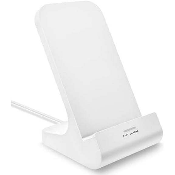 Saluqifa Z1 Wireless Charger Wireless Phone Charger Stand 10W Max Compatible with Apple iPhone 12/12 Pro Max/ 11Pro/11Pro Max/XR/XS Max/XS/X/8/8Plus, Samsung Galaxy