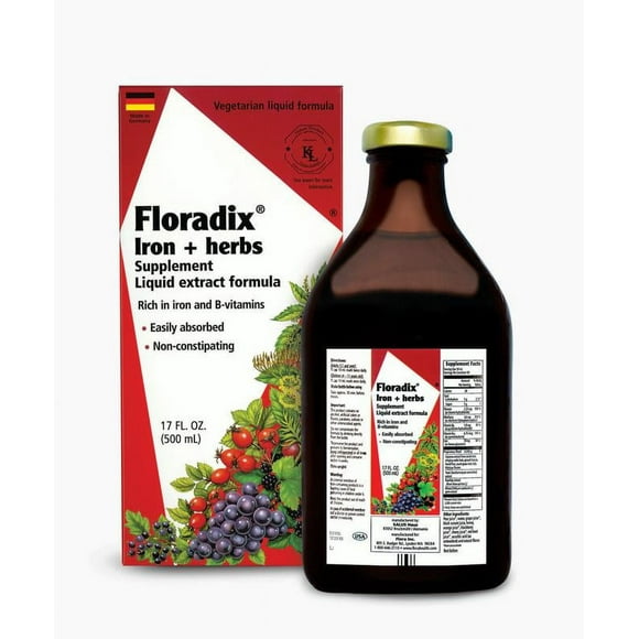 Salus-Haus Floradix Iron plus Herbs 17 Oz