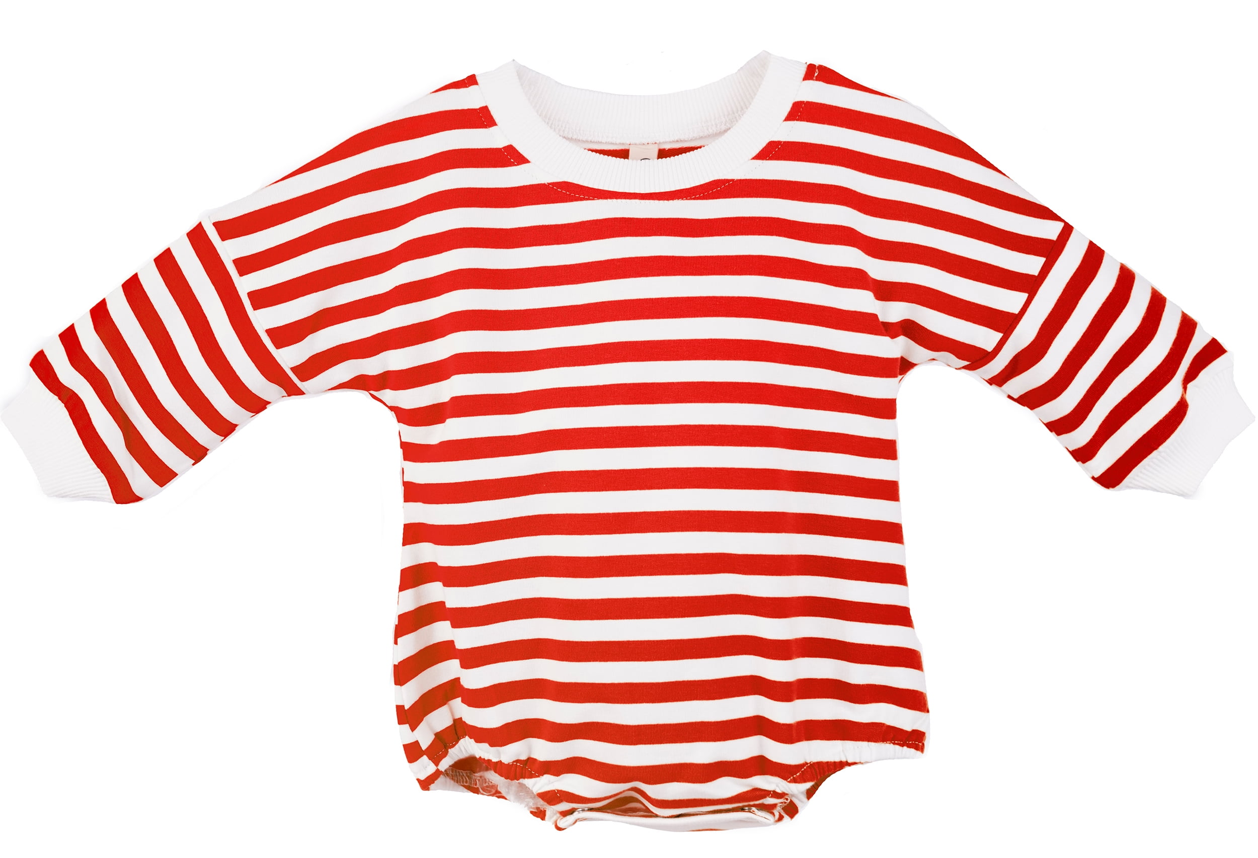 Salute Newborn Infant Baby Boys Girls Unisex Long Sleeve Stripe