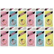 Salux Nylon Japanese Beauty Skin Bath Wash Cloth/towel 12 PCS MIX