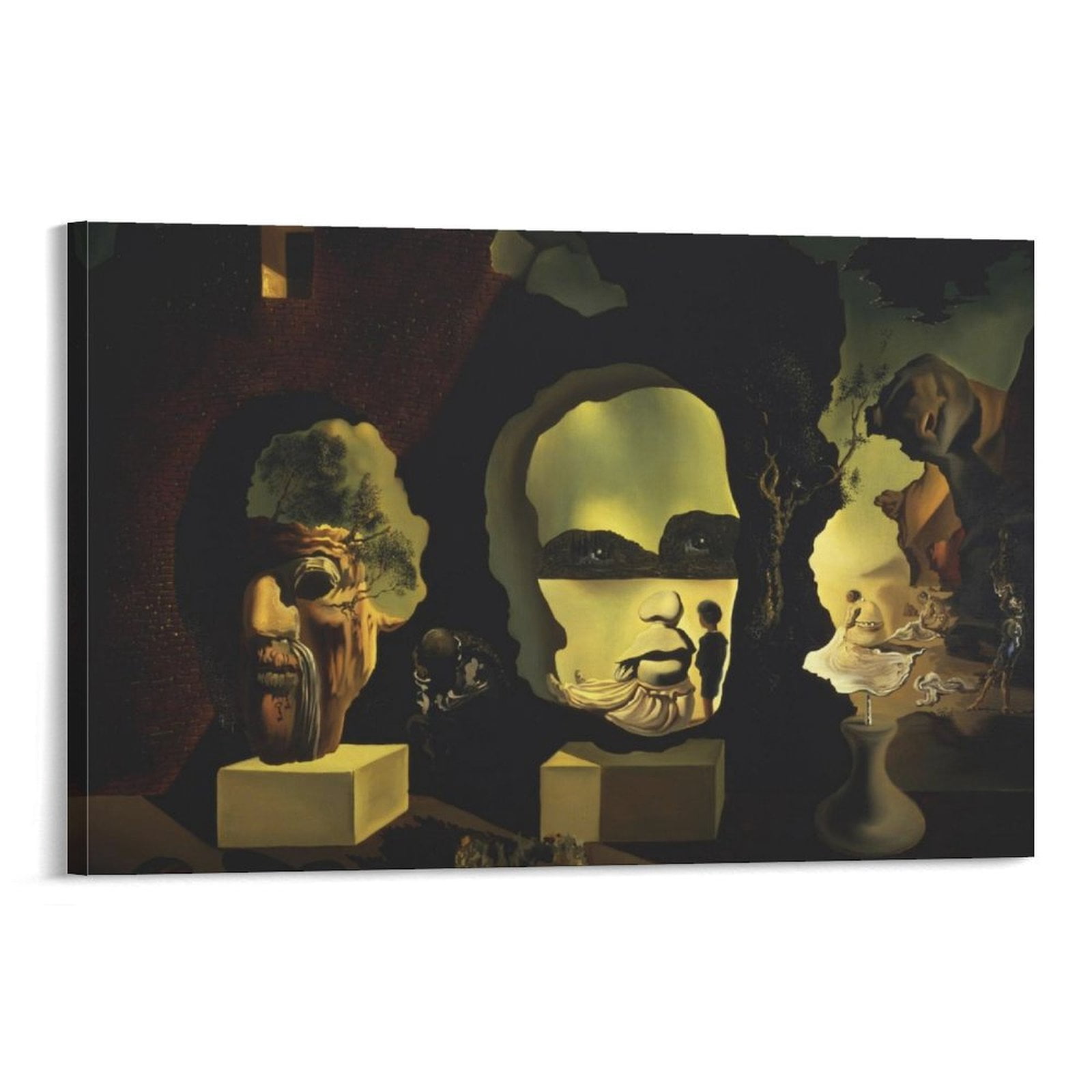 Salvador Dalí Painting Realist Painter Famous Poster Wall Art Picture ...