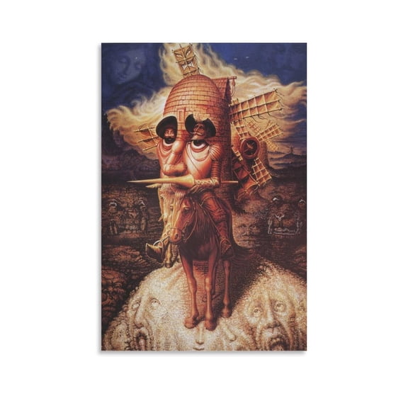 Salvador Dali Artworks Canvas Poster Room Aesthetic Wall Art Prints Home Modern Decor Gifts 16x24inch(40x60cm)