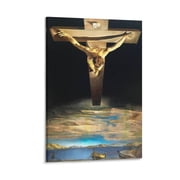 Salvador Dali Christ Of Saint John Wall Art Poster, Living Room Decor