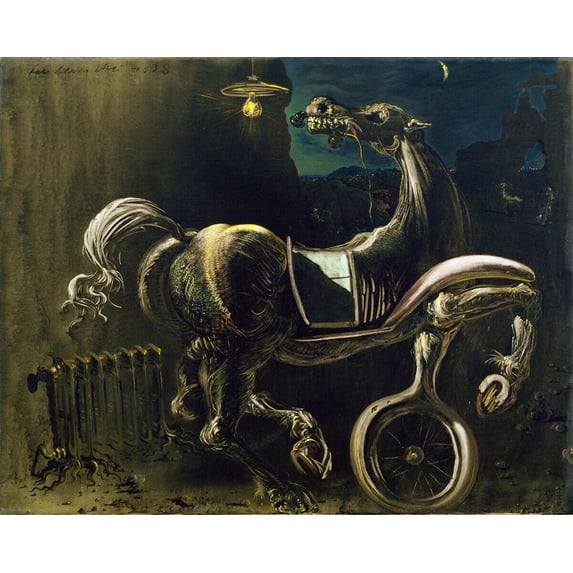 Salvador Dali - Debris of an Automobile - CANVAS OR PRINT WALL ART