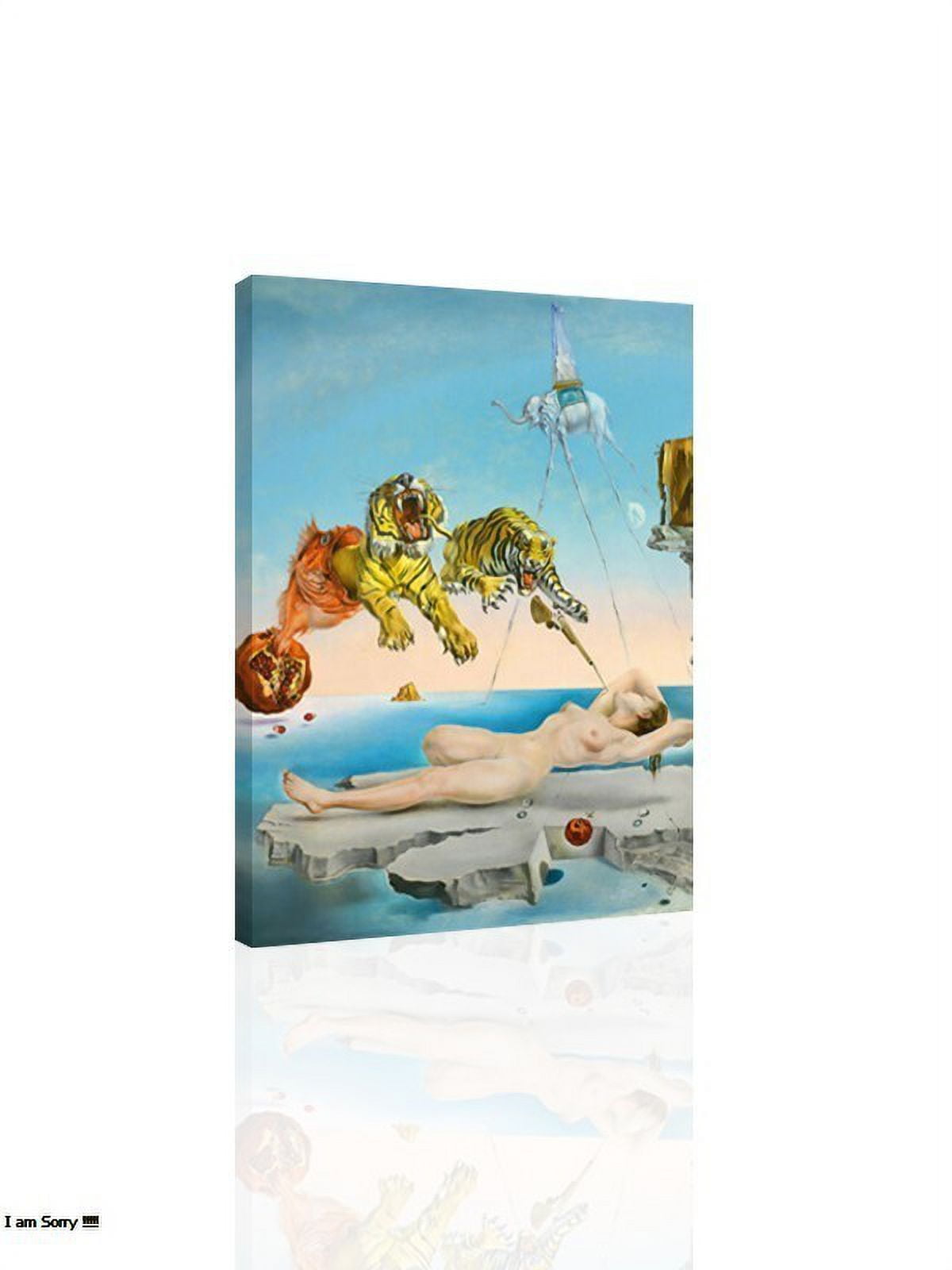 Salvador Dali Dream Caused by the Flight of a Bee CANVAS OR PRINT WALL ART